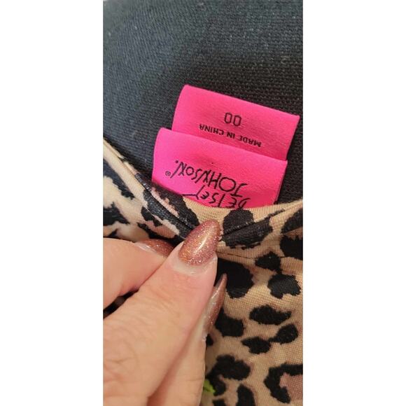 Betsey Johnson  - NWOT - Torrid Animal Print & Roses Fit and Flare Dress - Picture 4 of 4